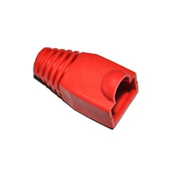 Modulaire Stekker 8 polig RJ45 Trekontlasting Rood3