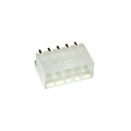 Mini-Fit Jr 4,2mm 2x5 pin Print Recht