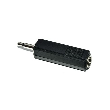 Adaptor Jack 3,5mm Mono naar Jack 6,3mm Contra Mono