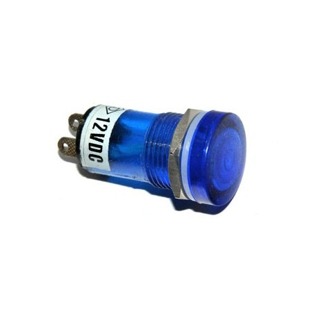 Signaal Lampje 12V Blauw