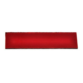 Venster "Glas" 60 x 15,4 Rood