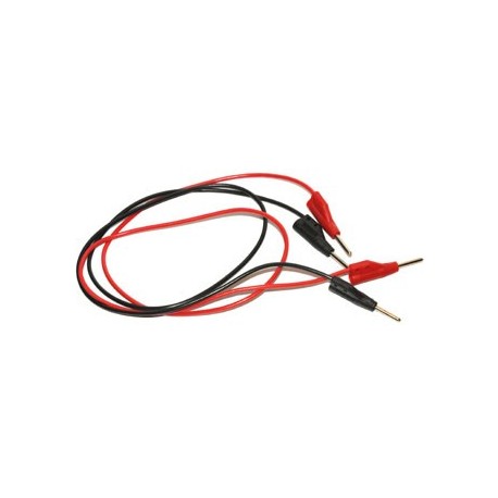 Meetsnoer 2 mm Banaan 50cm Rood Hirschmann