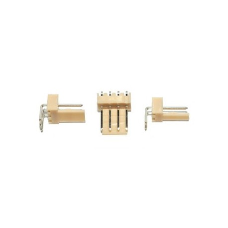 Pin Connector 2,54mm 2 pin Socket Haaks
