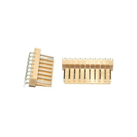 Pin Connector 2,54mm 10 pin Socket Haaks