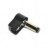 Voedings Plug 2,1mm (5,5mm) Lang Haaks