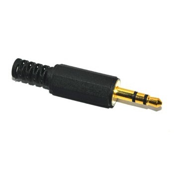 Jack 3,5mm Plug Stereo Verguld