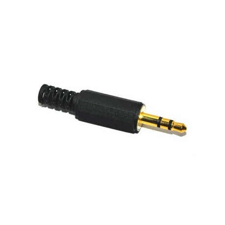 Jack 3,5mm Plug Stereo Verguld