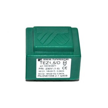 Trafo 1,5W 2x 18V 42mA
