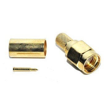 SMA Plug male Krimp RG58