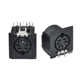 DIN Chassisdeel 7 polig 270° Print LC