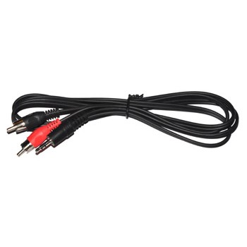 3,5mm Jack - 2x Tulp 1,5mtr