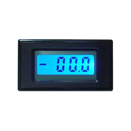 LCD Paneelmeter 13mm met Backlight