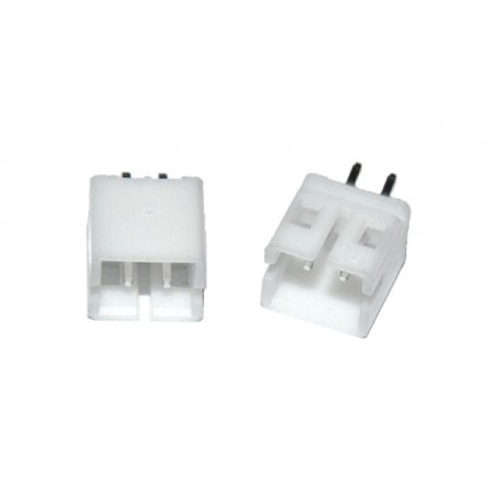 PH Connector 2mm 2 pin Socket Recht