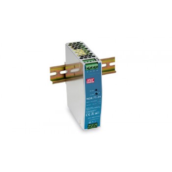 Voeding DIN Rail 76W 12V 6,3A