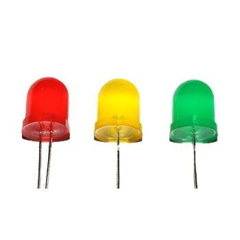 LED 10mm Rood Diffuus
