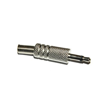 Jack 3,5mm Plug Mono Metaal