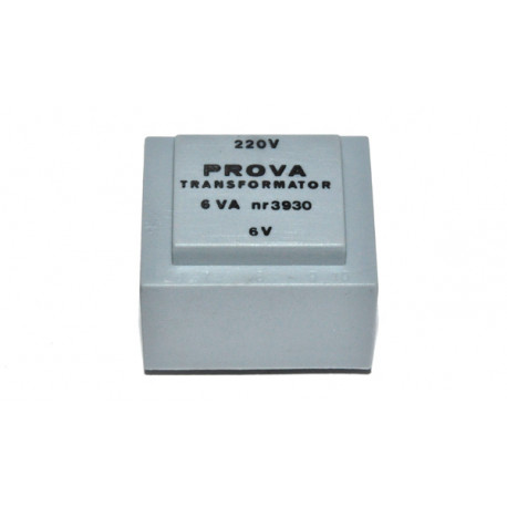 Trafo 6W 6V 1A