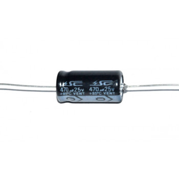 Axial 470uF 25V