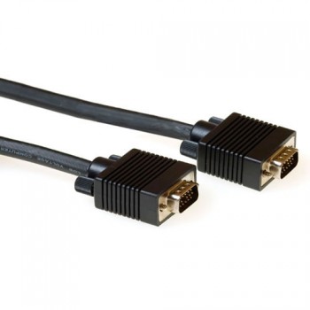 SVGA, M-M VGA kabel (D-Sub) Zwart 2m