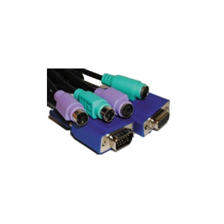 3-in-1 verlengkabel VGA & 2x PS/2 aansluitingen 5m