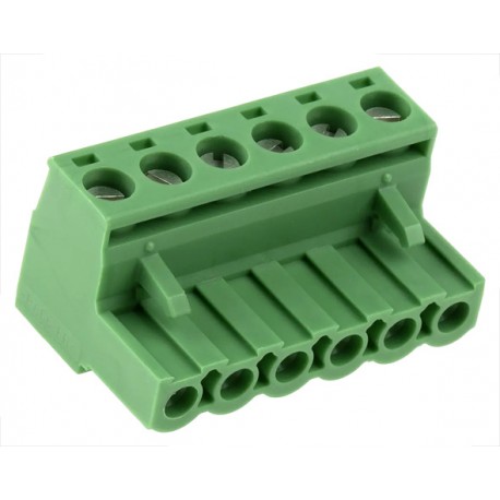 Printkroonsteen Raster 5,08mm Connector 6 polig