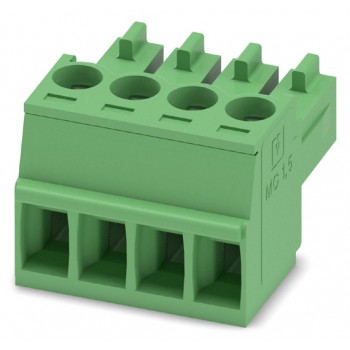 Printkroonsteen Raster 3,5mm 4 polig Connector