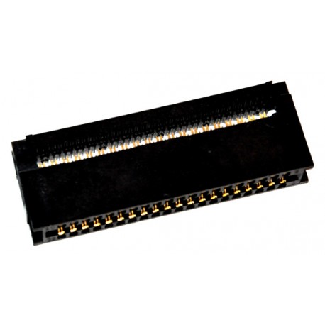 PCB Edge Connector 2x 20 contacten 2,54mm Bandkabel