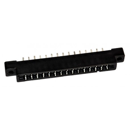 PCB Edge Connector 1x 15 contacten 3,96mm Chassis