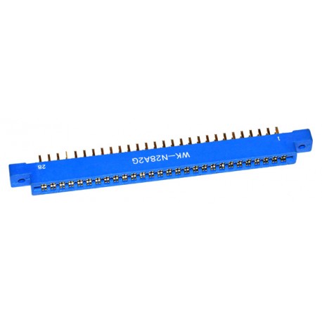 PCB Edge Connector 2x 28 contacten 3,96mm Chassis