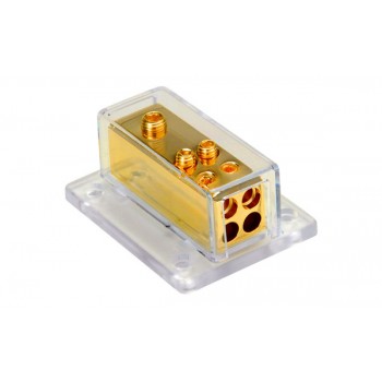 Distributie Blok 1x 20mm² - 4x 10mm²