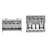 Printkroonsteen 5 polig Connector Raster 5mm Grijs