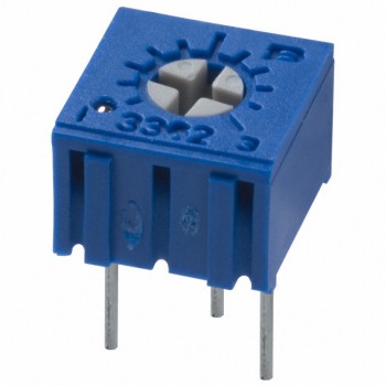 Cermet Instelpotmeter Liggend 100 Ω