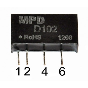 DC-DC 5V naar 5V 1W MPD