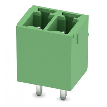 Printkroonsteen Raster 3,81mm 2 polig Basis Haaks