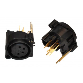 XLR Chassisdeel 4p Female Neutrik