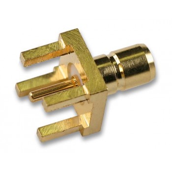 SMB Chassisdeel 50Ω Print Amphenol