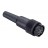 DIN Plug 7 polig 360° Female Recht Schroef