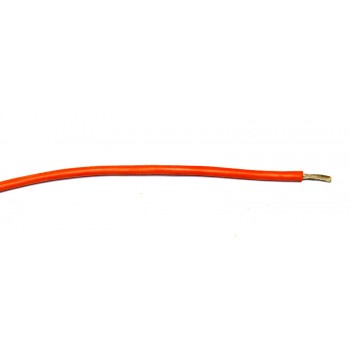 Soepel Montagedraad 1,5 mm² Silicone Licht Rood