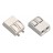 Printkroonsteen raster 4,0mm 2 polig AK4091 SMD