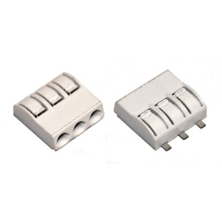 Printkroonsteen raster 4,0mm 3 polig AK4091 SMD