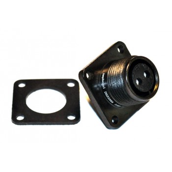 Amphenol 2p Female Chassisdeel MS3102 12S