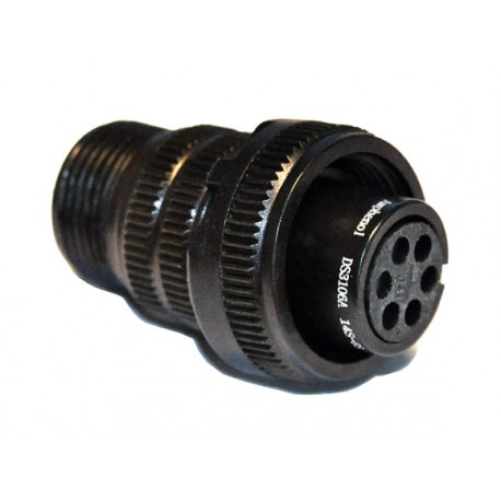 Amphenol 6p Female Plug DS3106