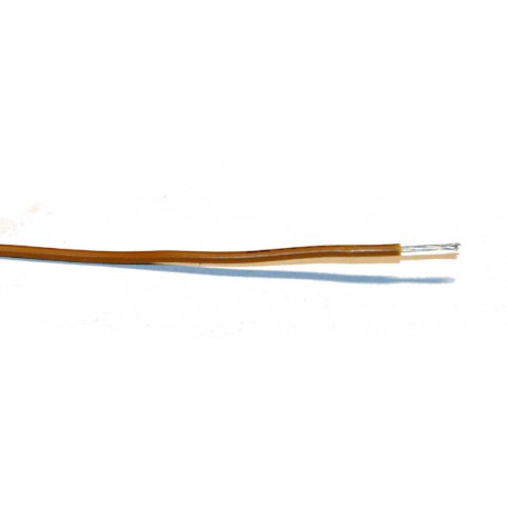 Soepel Montagedraad 0,36 mm² Bruin