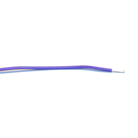 Soepel Montagedraad 0,36 mm² Paars