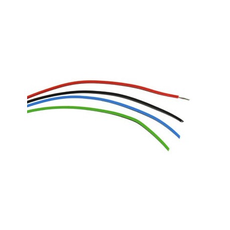 Soepel Montagedraad 0,25 mm² Geel Verzinkt