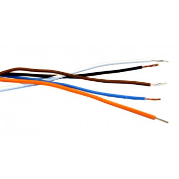 Soepel Montagedraad 0,21 mm² Bruin Verzinkt