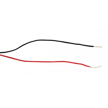 Soepel Montagedraad 0,08 mm² Rood Teflon
