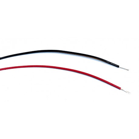 Soepel Montagedraad 0,05 mm² Rood PVC
