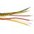 Soepel Montagedraad 0,44 mm² Geel
