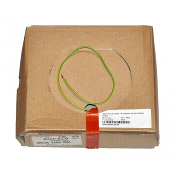 Soepel Montagedraad 0,75 mm² 80°C Geel-Groen